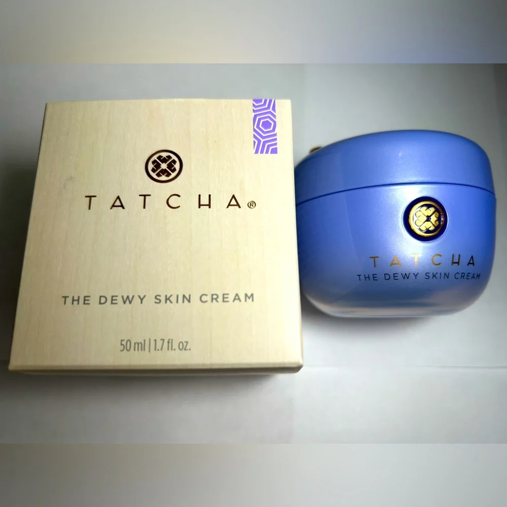 NWT🌷Tatcha The Dewy Skin Cream Plumping & Hydrating Refillable Moisturizer